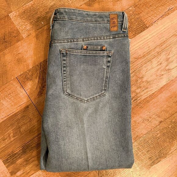 Tommy Hilfiger Women’s Size 14 Hipster Denim Cotton Light Blue Jeans - Picture 7 of 11